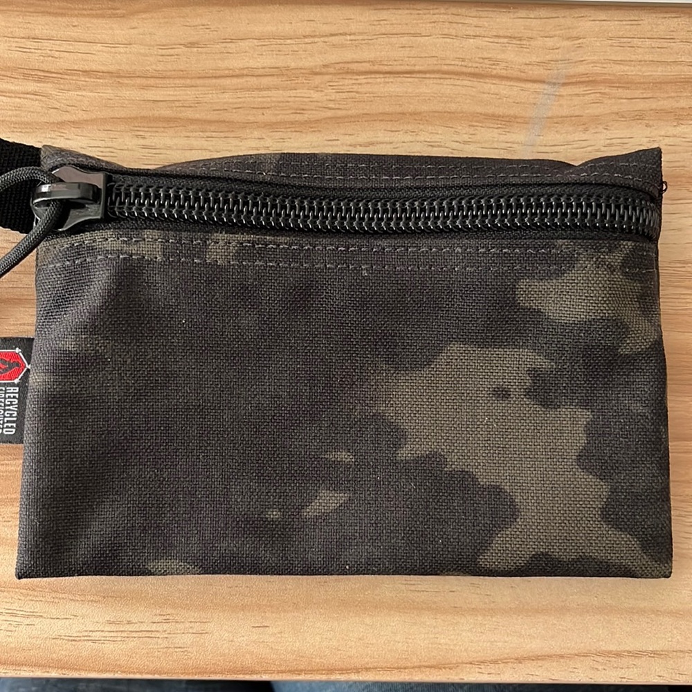 Recycled Firefighter utility pouch